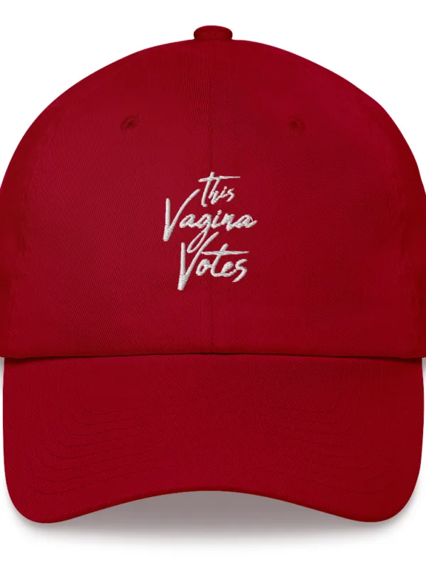 This Vagina Votes (white text) - Hat - Image 6