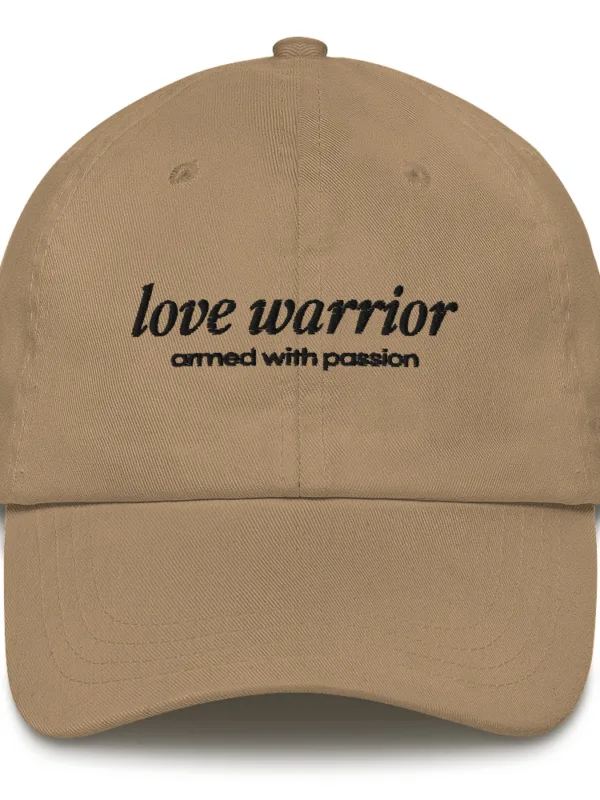 Love Warrior (black text) - Hat - Image 2