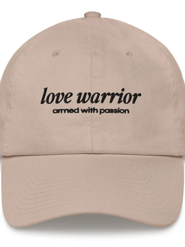 Love Warrior (black text) - Hat - Image 3