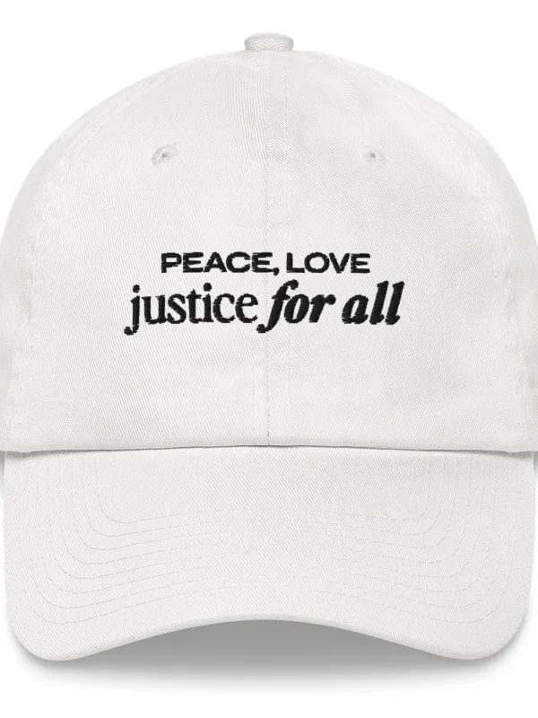 Justice for All (black text) - Hat - Image 5