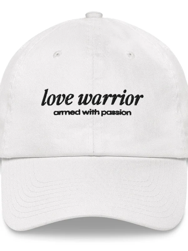 Love Warrior (black text) - Hat - Image 5